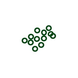 HuFriedyGroup Ultrasonic Insert Satinswivel O Ring - Green, 12-Pack