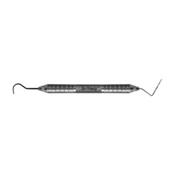 HuFriedyGroup Colour Coded Explorer/Probe Expro - #23/CP-12 - Double Ended - #31 Round Handle