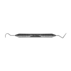HuFriedyGroup Williams Explorer/Probe Expro - #23/QOW - Double Ended - #6 Satin Steel Handle