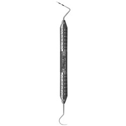 HuFriedyGroup Colour Coded Explorer/Probe Expro - #23/CP11 - #6 Satin Steel Handle
