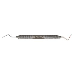 HuFriedyGroup Colorvue Explorer/Probe Expro - #TU17 - Double Ended - #6 Satin Steel Handle
