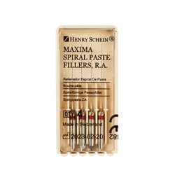 HENRY SCHEIN Paste Filler 25mm Size 1 Red Pack of 4