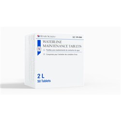 Henry Schein Waterline Maintenance - Suitable for 2L bottle, 50-Pack