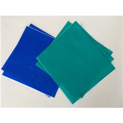 Henry Schein Rubber Dam - Medium - Green - Mint Flavour - 15cm x 15cm, 36-Pack