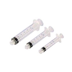 Henry Schein Luer Lock Syringes - 3cc/ml, 100-Pack