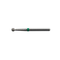 Henry Schein Diamond Bur - 001-016C - Round - Sterile - Single Patient - High Speed, Friction Grip (FG), 25-Pack