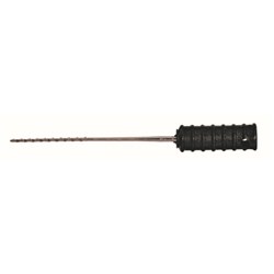 Henry Schein Barbed Broach - 21mm - Size 6 - Black - Coarse, 10-Pack