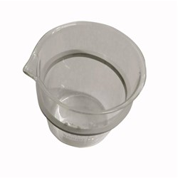 Maxima 500ml Glass Beaker with Locating Ring No Lid