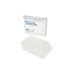 Henry Schein Bibs - 4ply, 2000-Pack