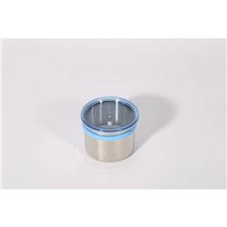 Maxima Stainless Steel Beaker with Lid and Locating Ring