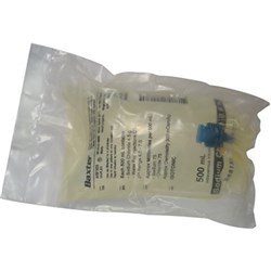 Henry Schein Saline Bag - Sodium Chloride 0.9 Injection - 500ml Bag