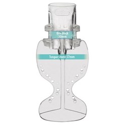 Zyris Isolite Mouth Piece - Medium DV - 57mm Tongue Shield, 10-Pack