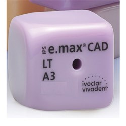 Ivoclar IPS e.max CAD for PlanMill - LT - Shade A3 I12, 5-Pack
