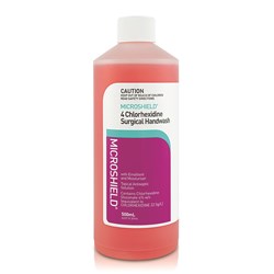 MICROSHIELD 4 Surgical Hand wash 4% Chlorhexidine 500ml