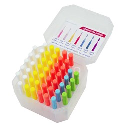 DENTALPRO Dentists Box Holds 49 brushes plus cap