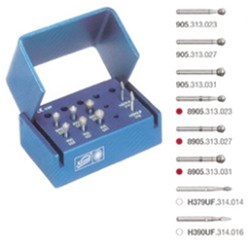 Komet Diamond Raptor Set - 4336 - Posterior Composite Occlusal