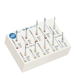 Komet PA Set - 4362 - Periodontal Treatment - Slow Speed, Right Angle (RA), 10-Pack