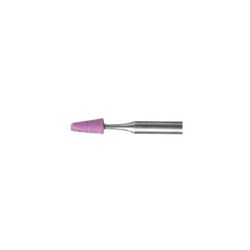 Komet Abrasive - Pink - 650-330 - Medium for Metal Alloys - Straight (HP), 1-Pack