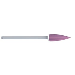 Komet Ceramic Polisher - 94001M - Pink - Medium - Size 055 - Straight (HP), 1-Pack