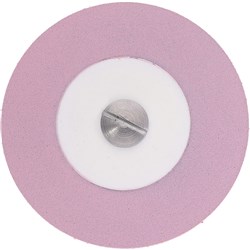 Komet Ceramic Polisher Disc - 94003M - Medium - Pink - Straight (HP), 1-Pack