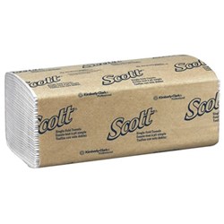 Kimberly-Clark Scott Interfold Towel - Standard White - 250 sheets, 16-Pack