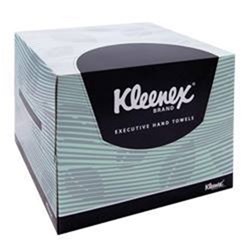 Kimberly-Clark Kleenex Executive  Hand Towel - 32 x 32.5cm - 75 sheets per pack, 6-Pack