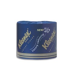 Kimberly-Clark Kleenex Executive Toilet Roll - 2ply - 300 sheets, 48-Pack