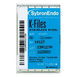 K FILES 30mm Size 30 Blue Pack of 6