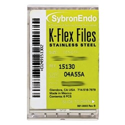 K FLEX FILES 30mm Size 25 Red Pack of 6