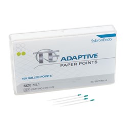 KERR TF ADAPTIVE Paper Points Med/Large Green Pk 100 ML1