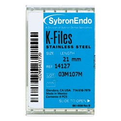K-FILES 21mm Series 45-80 2 SST Assorted Pack of 6