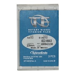 Kerr TF Twisted File - 23mm - Small Apical Asst, 3-Pack