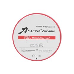 Katana Zirconia Disc - YML - Shade A1 - 22mm/98.5mm