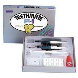 TEETHMATE FI Kit Clear 2x2.5ml Syringe Pit & Fissure Sealant