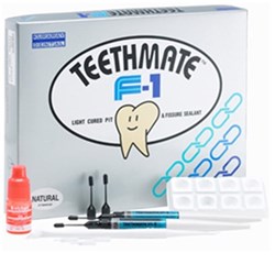 TEETHMATE F1 Kit Opaq 2x2.5ml Syringe Pit & Fissure Sealant