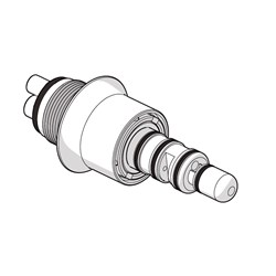 Morita Lubrina 1 Coupling - Morita Highspeed Fitting