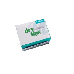 Microbrush International Dry Tips - Large - Blue, 50-Pack