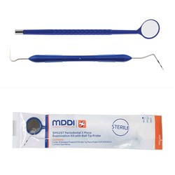 MediDent Single Use Instruments - 2 Piece Premium Periodontics Instrument Kit - Sterile, 1-Pack