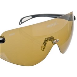 Hogies Safety Glasses - Tinted - Black Frame