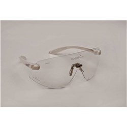 Hogies Safety Glasses -  Regular - Clear - White