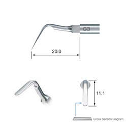 NSK Scaling Tip - G3 for NSK Varios Ultrasonic and Satelec scaler
