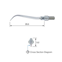 NSK Tip - S2 Sickle Type for 950 and S900 Air Scalers