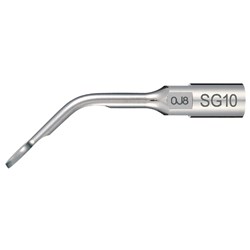 NSK VarioSurg Series - Sinus Membrane Detachment - SG10 - Flat Circular Convex Elevator - 135° Angle