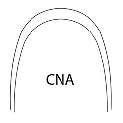 NAOL Beta Titanium CNA Proform Wire, 019X025 Upper, 5-Pack