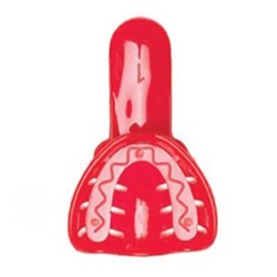NAOL Redi-Lock Impression Tray, Upper Red, Child Small, 50-Pack