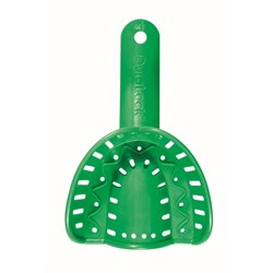 NAOL Dura-Lock Upper Impression Tray, Size 4 - Green, 10-Pack
