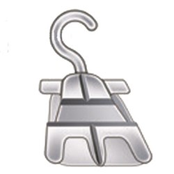 NAOL Delta Force Stainless Steel Bracket, Power Hook, LR3 -5T