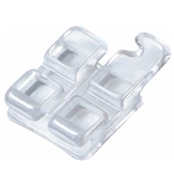 NAOL Neocrystal Plus MBT Bracket, 022, UR 3 with Hook 0T, 5-Pack