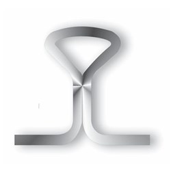 NAOL Keyhole Archwire 2 Loop, 017X025, 24mm, 10-Pack