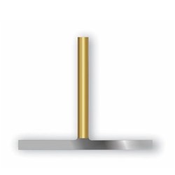 NAOL Posted Stainless Steel Archwire, 016X022, 40mm, 10-Pack